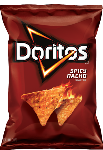 Doritos Spicy Nacho Flavored Tortilla Chips