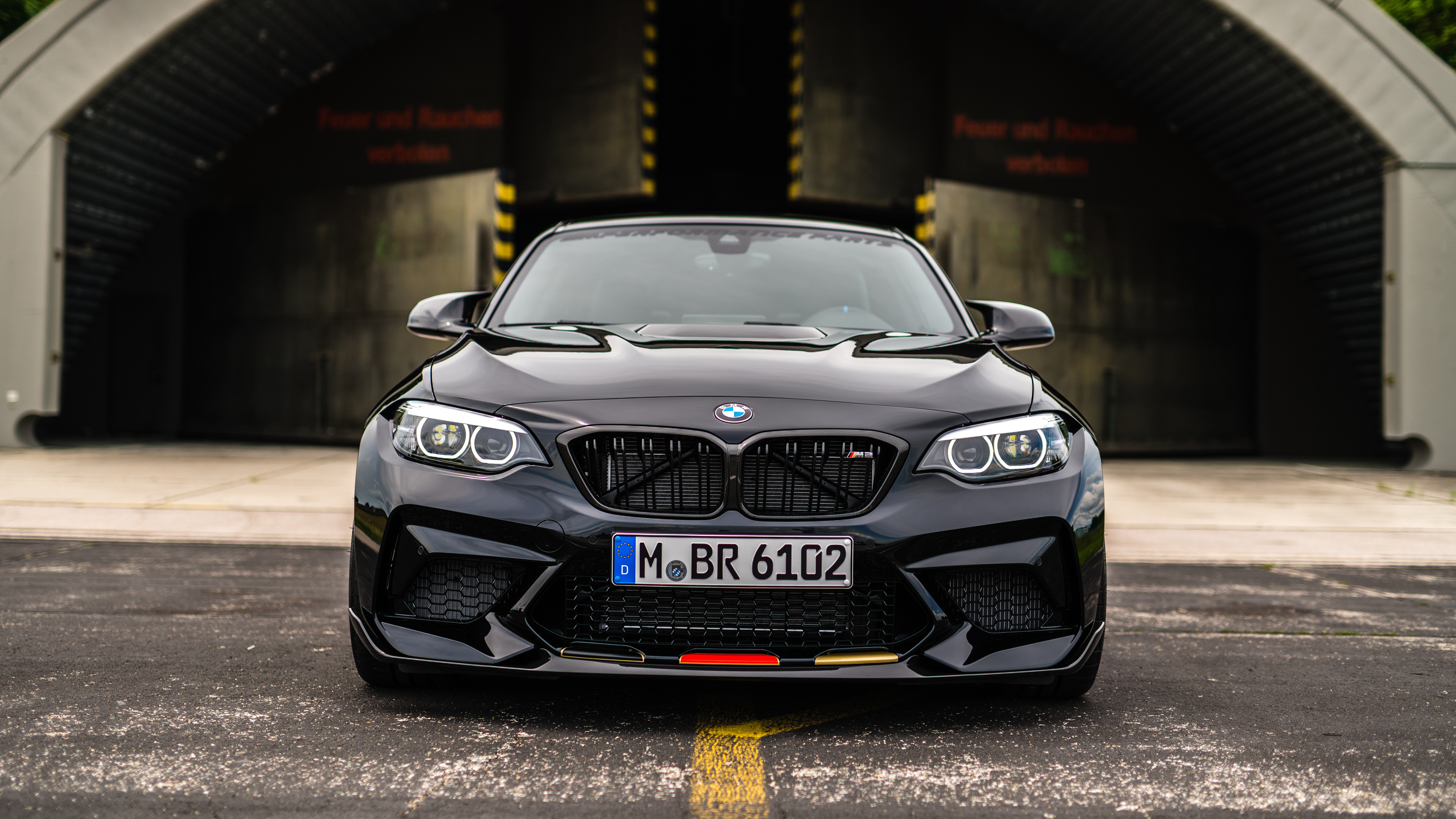 BMW M2 Competition M Performance Accessories 2018 4K Wallpaper