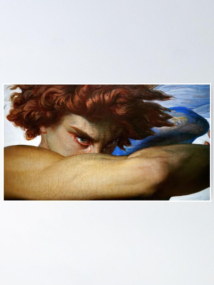 Alexandre Cabanel Fallen Angel Detail Lucifer Painting