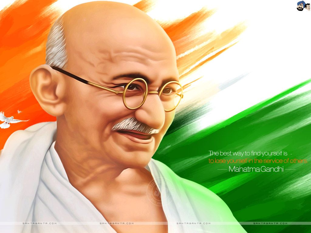 Politicians And Statesmen Mahatma Gandhi Wallpaper