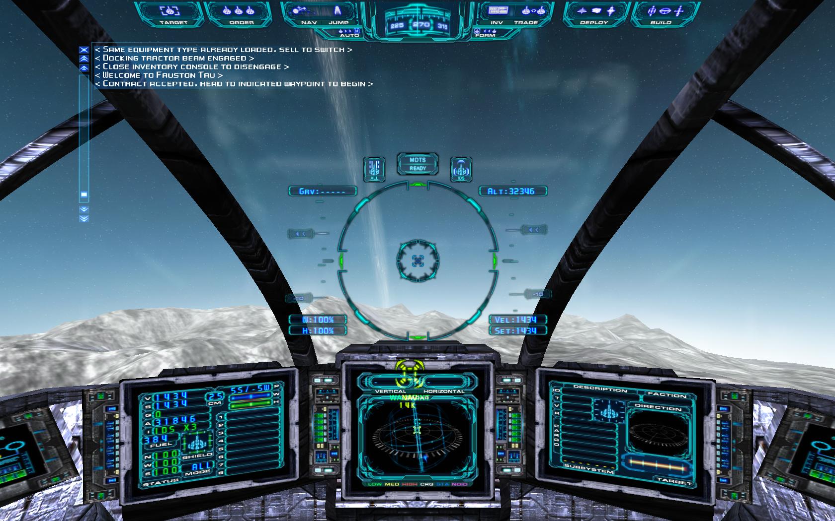 Sci Fi Cockpit Star Citizen Space Ship And Spaceships