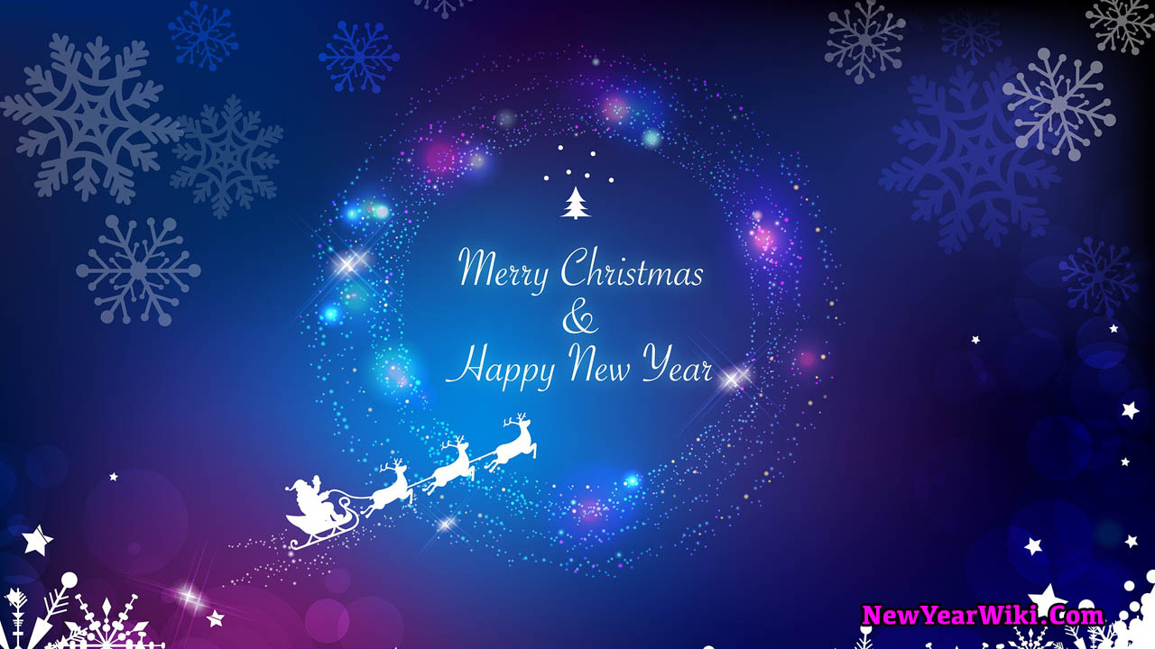 Merry Christmas And Happy New Year Image Wiki