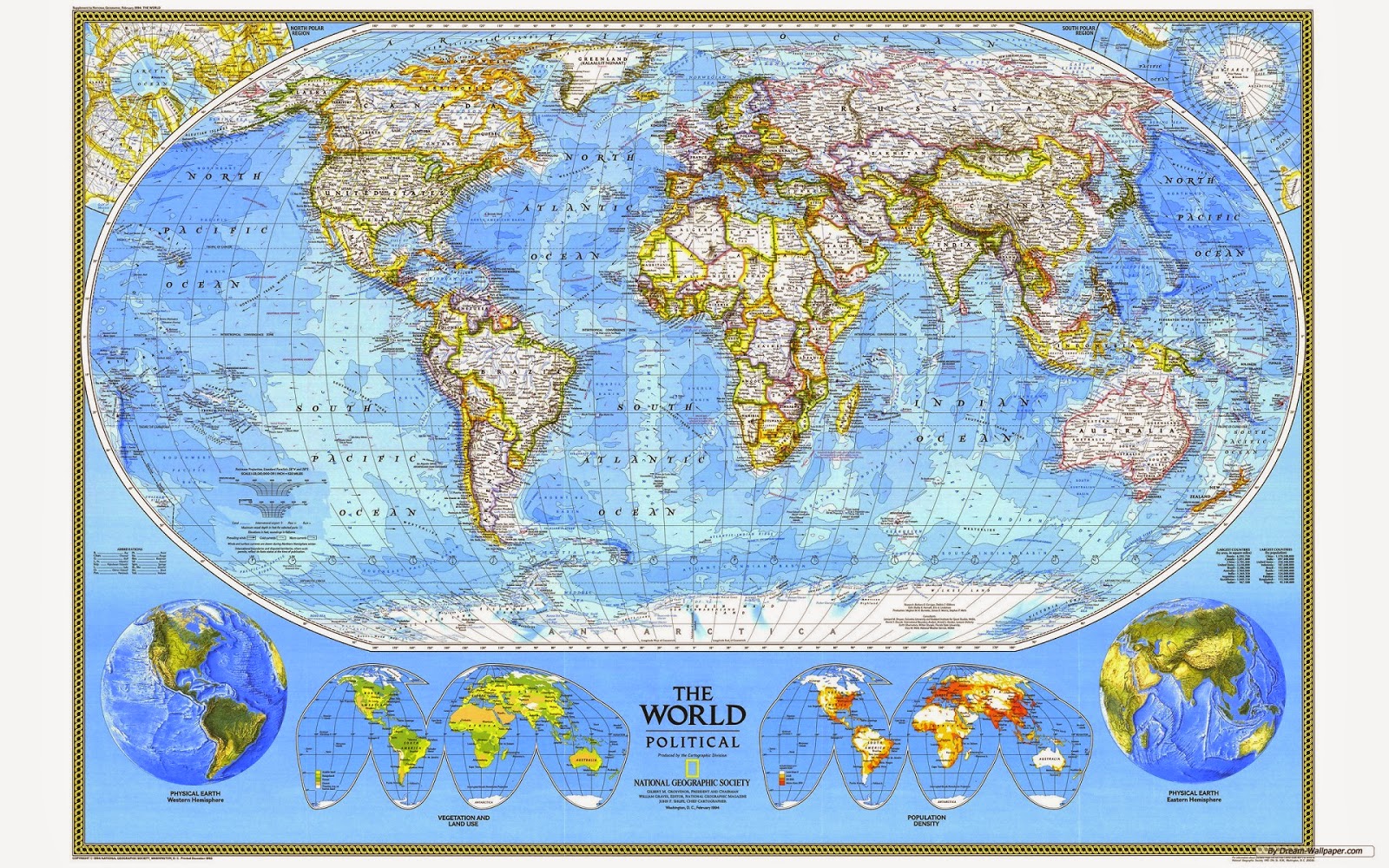 World Map Wallpaper For Walls Desktop