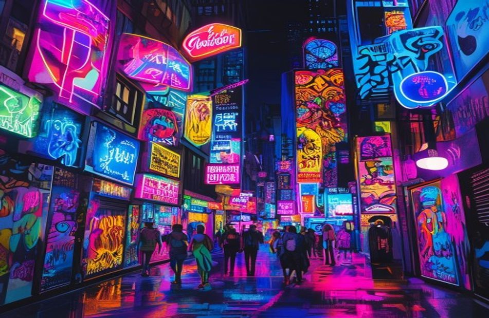 Neon Signs Wallpaper