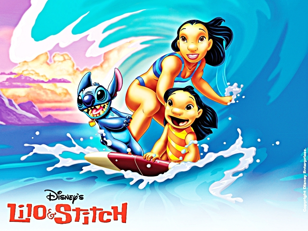 Disney Wallpaper Lilo Stitch Walt Characters