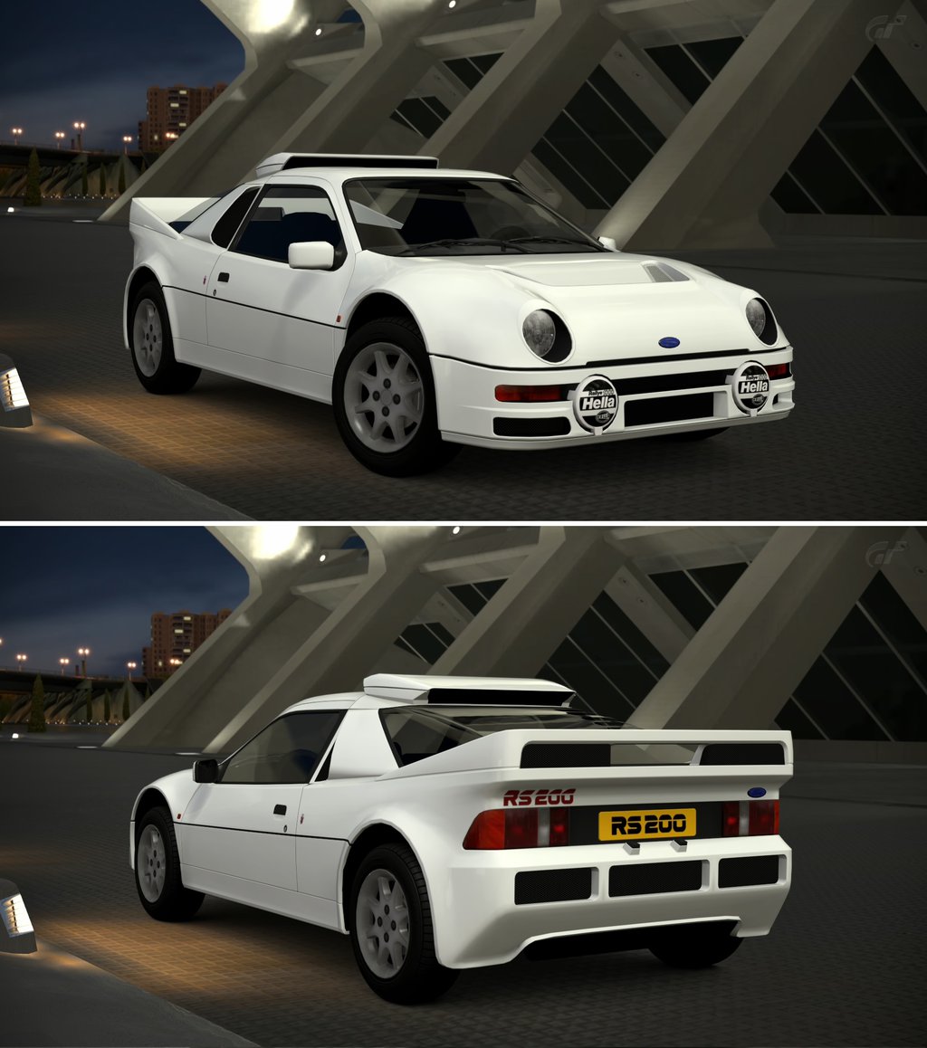 Ford Rs200 By Gt6 Garage