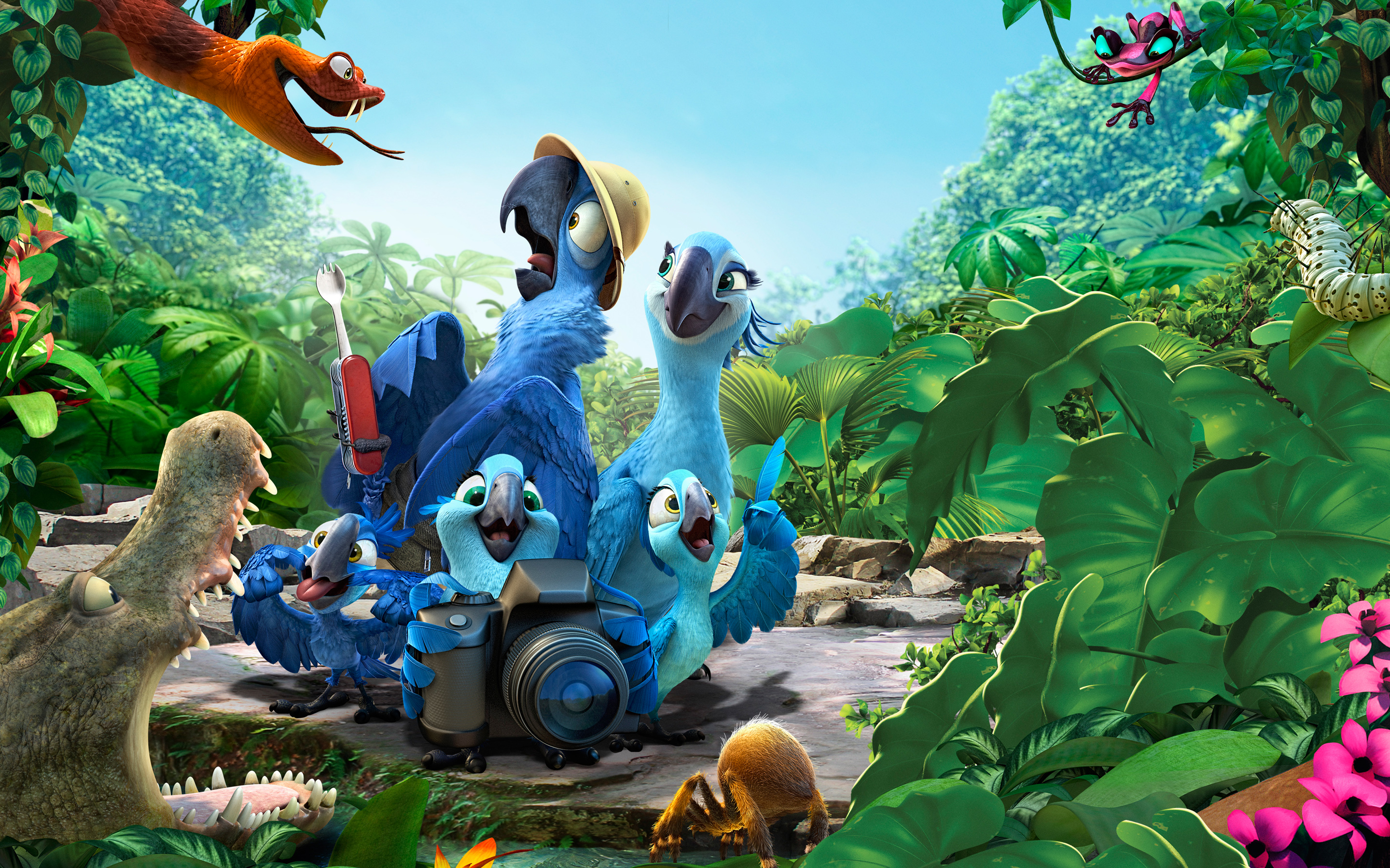 2014 Rio 2 Movie Wallpapers HD Wallpapers 2880x1800
