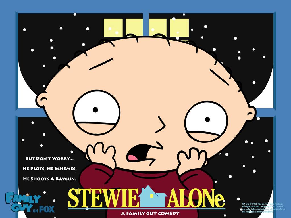 Stewie Alone Family Guy Wallpaper