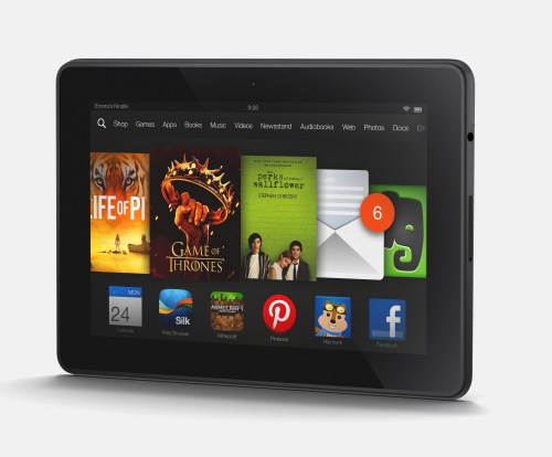 Kindle Fire HDx Landscape Angle Tablet Tips And Tricks