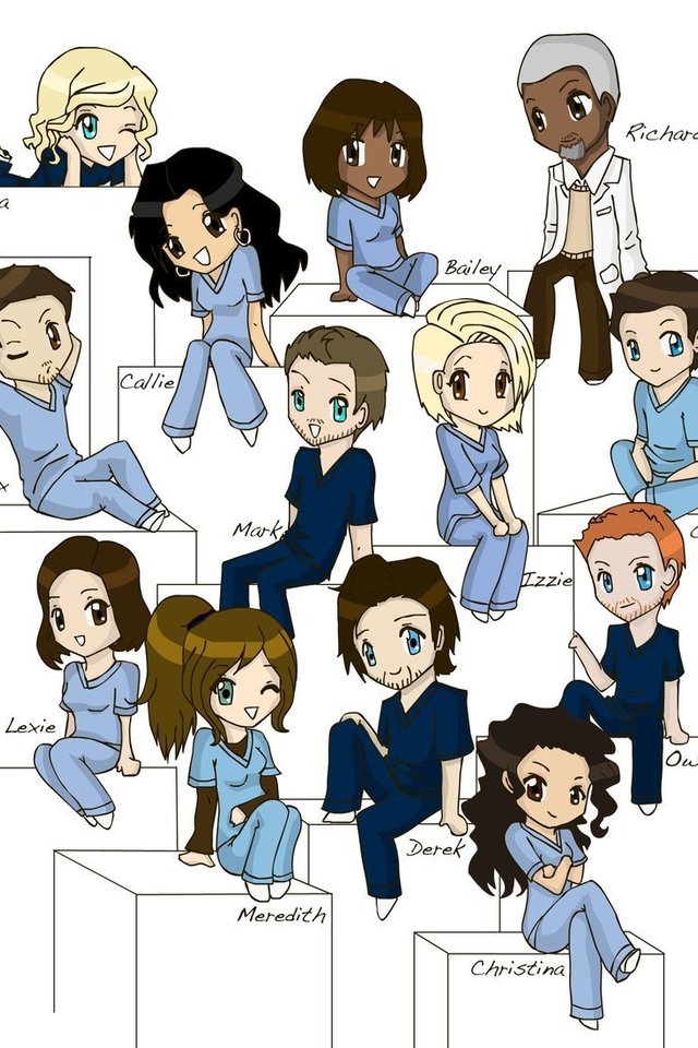 Grey S Anatomy Anime Wallpaper For iPhone