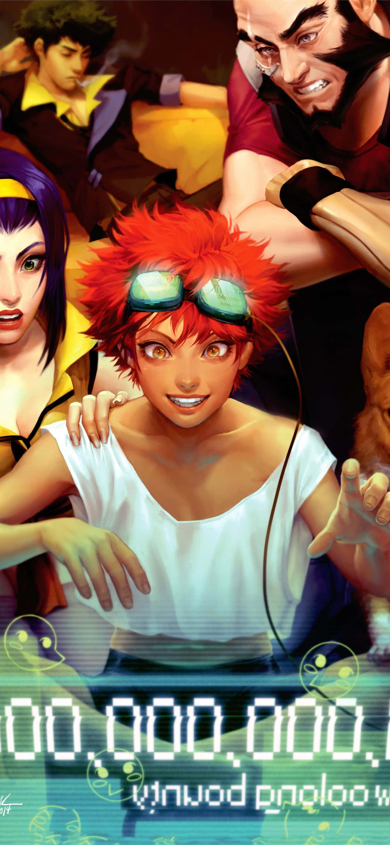 Cowboy Bebop iPhone Wallpaper