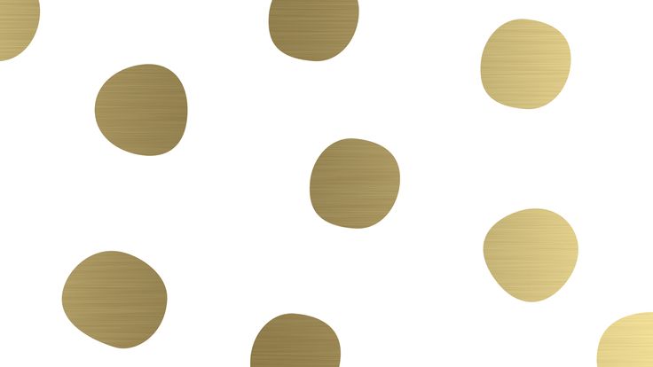 Gold Polka Dot Desktop Background Image