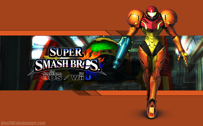 Samus Wallpaper Super Smash Bros Wii U 3ds By Alexthf