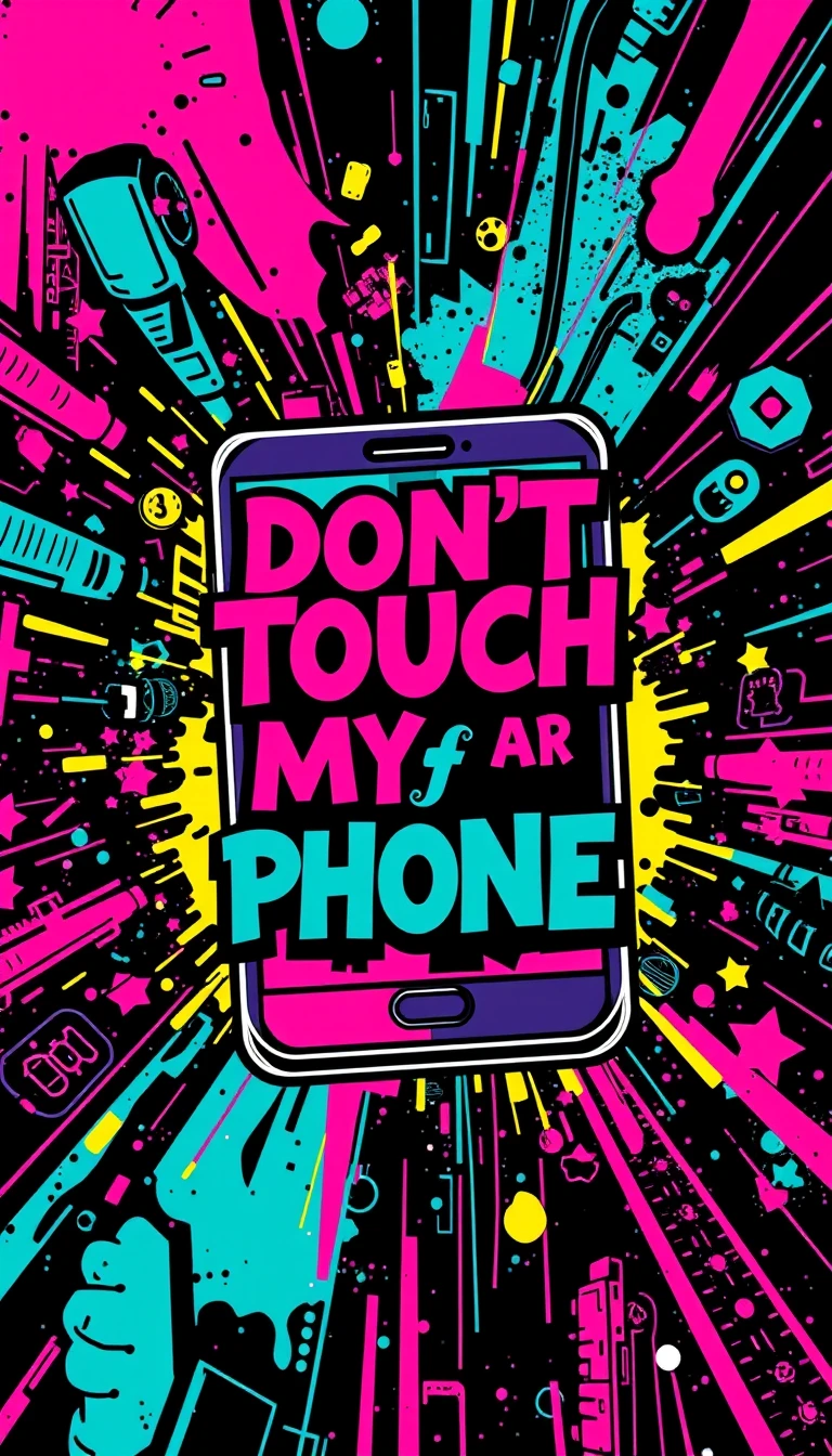 Don T Touch My Phone Wallpaper