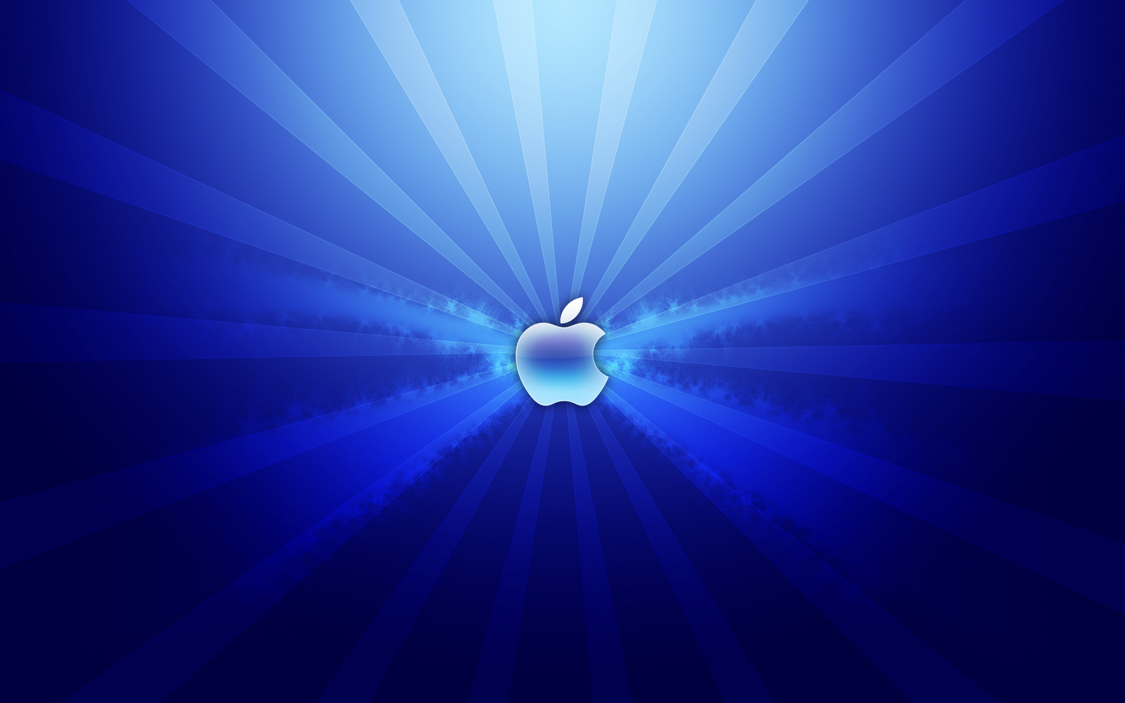 Blue Apple Laptop Wallpaper On This Cool Website
