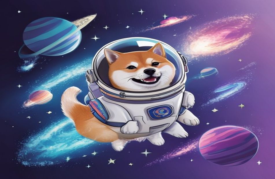 Doge Space Wallpaper