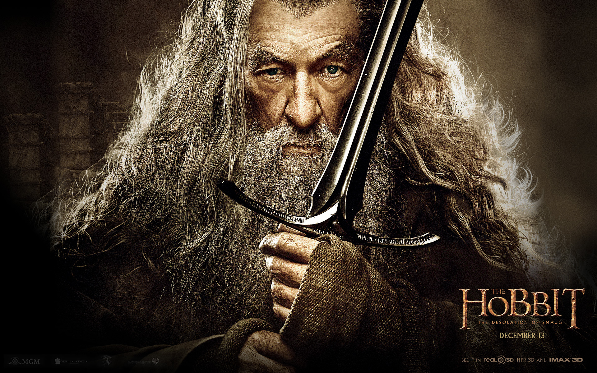 Movie The Hobbit Desolation Of Smaug Gandalf Wallpaper