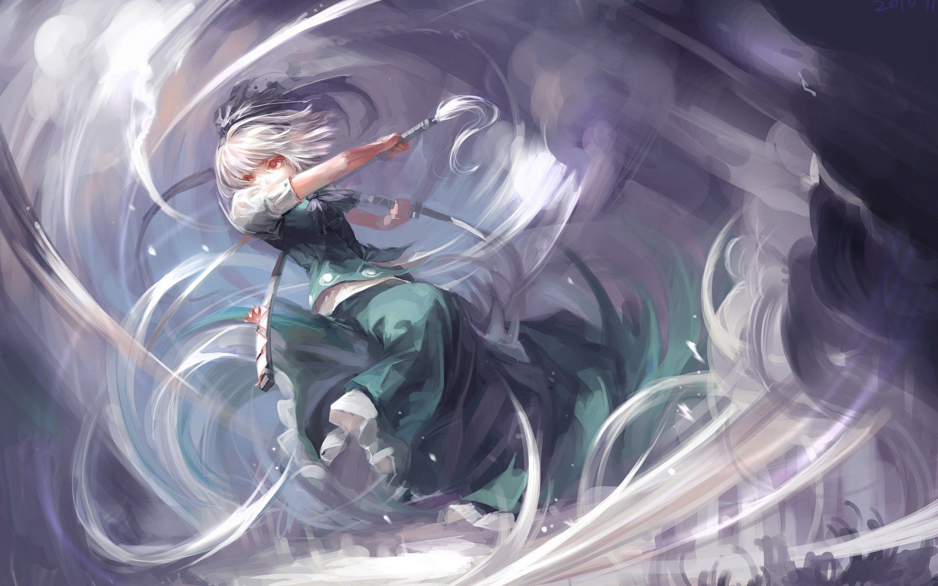 Anime Touhou Youmu Konpaku Wallpaper Ngh Thu T