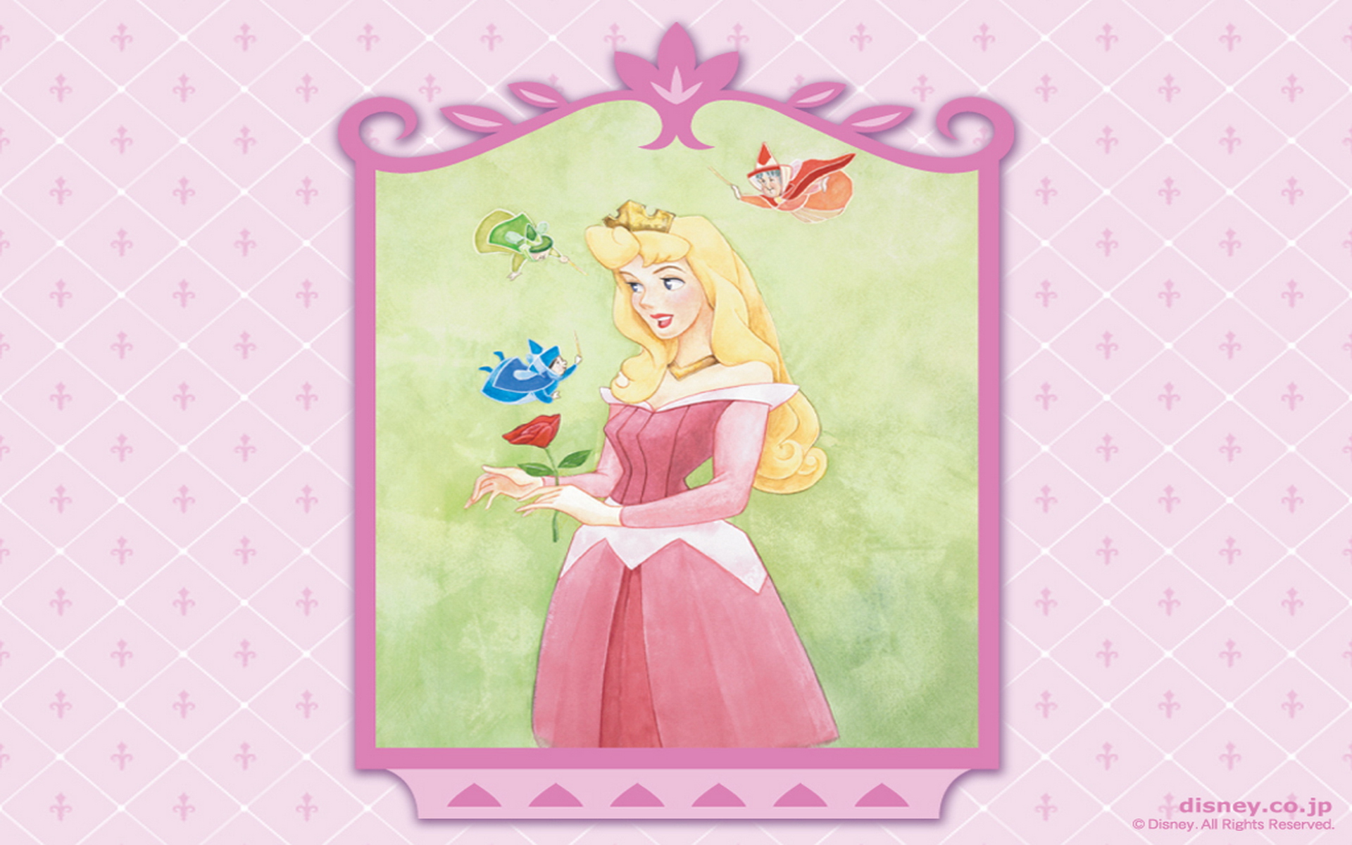 Background Sleeping Beauty Wallpaper Disney Princess