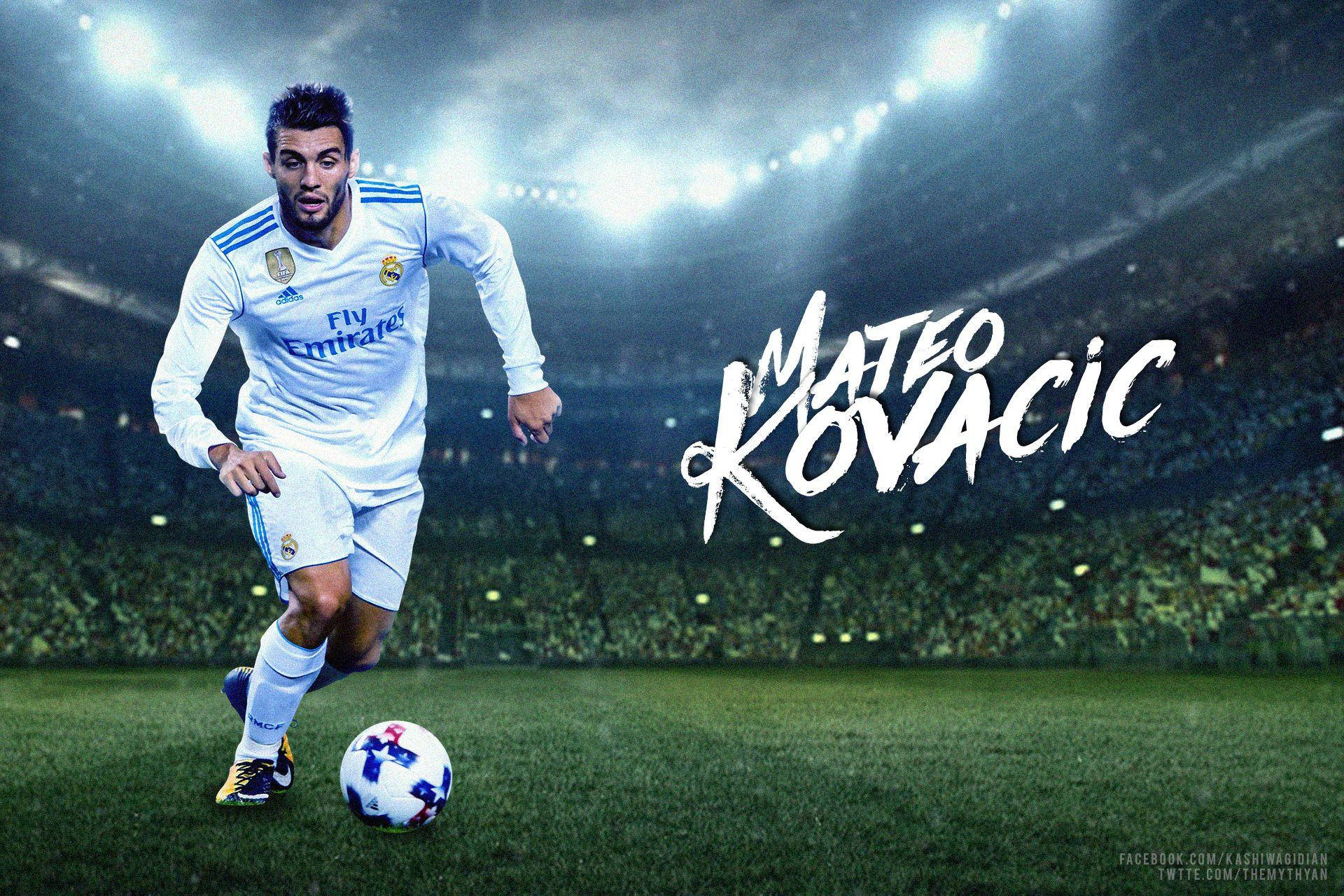 Mateo Kovacic White Font Wallpaper