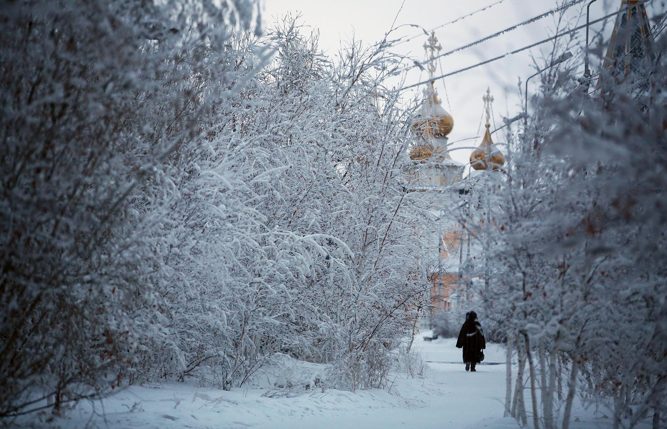 A Look At Winter In The World S Coldest City Bloomberg Media