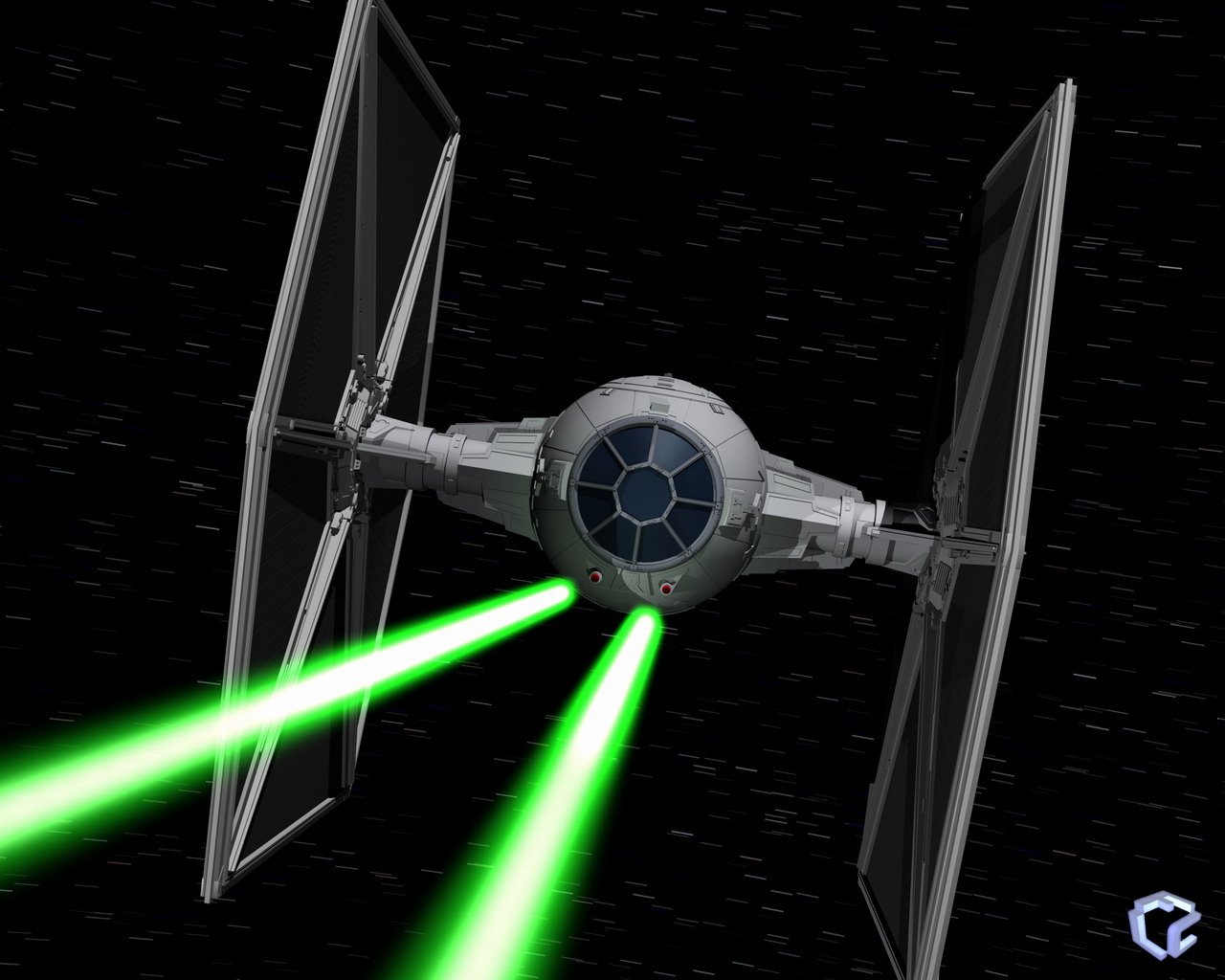 TIE Fighter by FLCN on