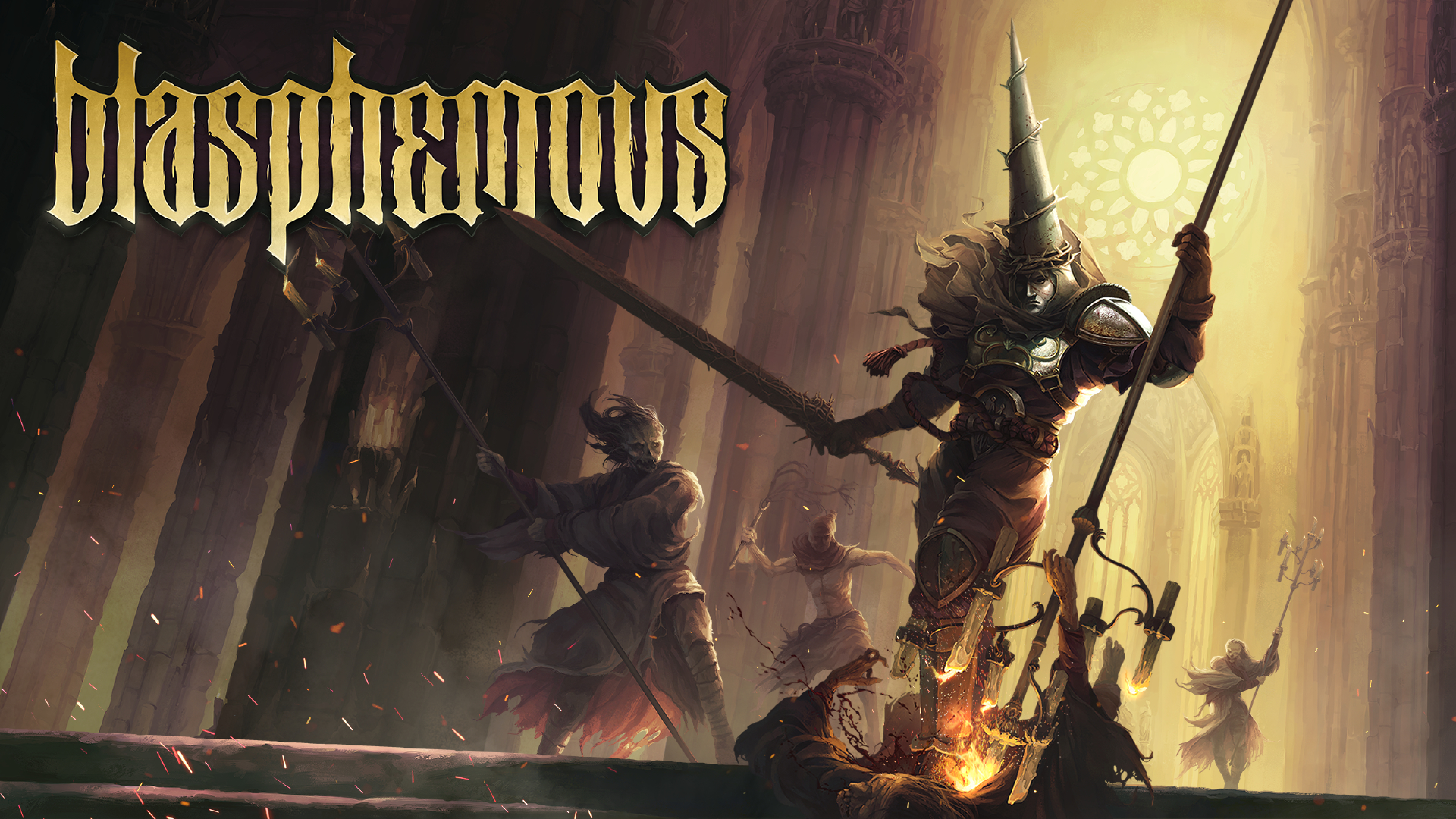 Blasphemous Game 8k Wallpaper HD Games 4k