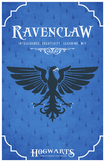 Ravenclaw Iphone Wallpaper Ravenclaw house poster art 400x618