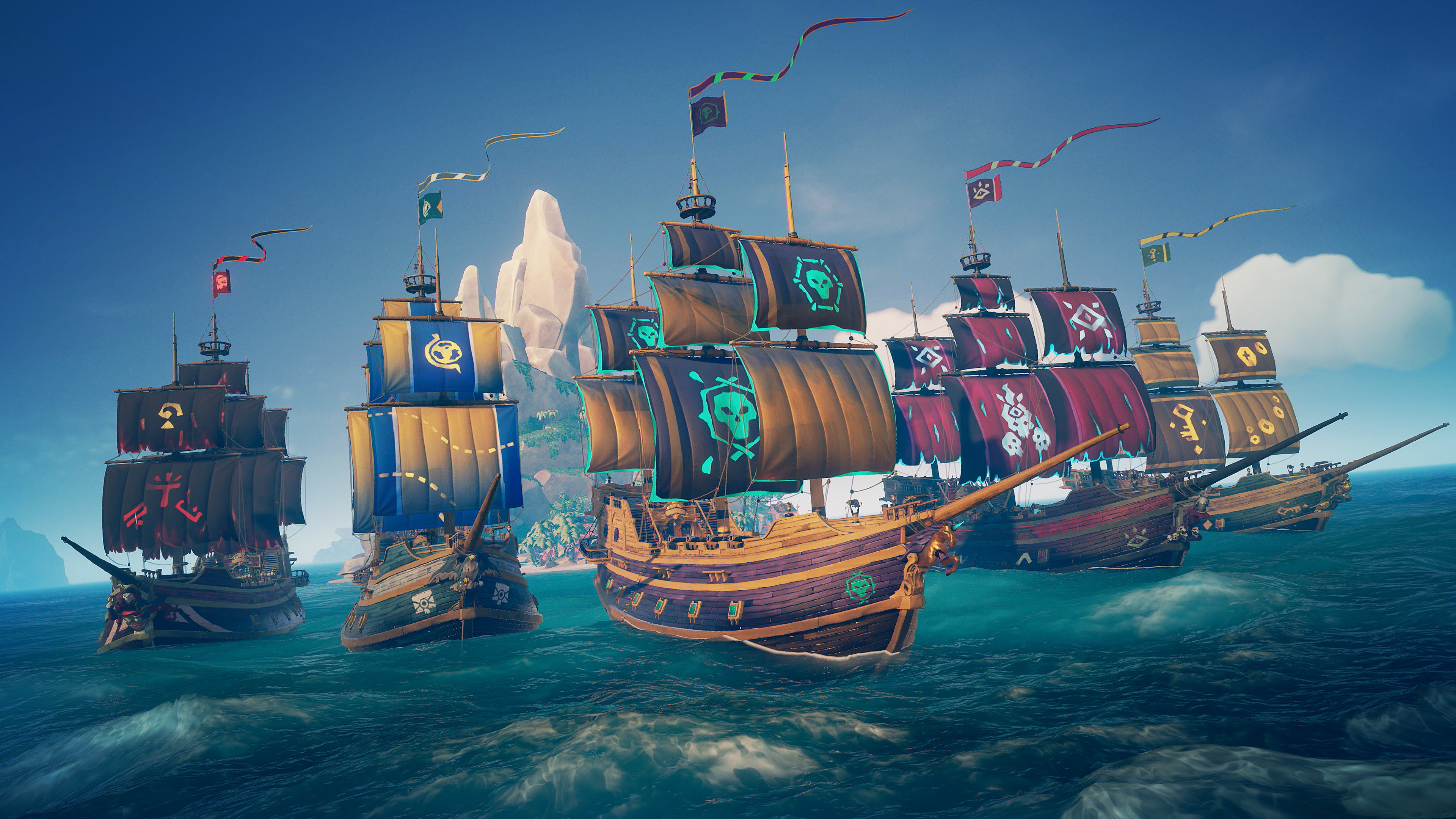 Ship Pirate Video Game Sea Of Thieves 4k Ultra HD Wallpaper