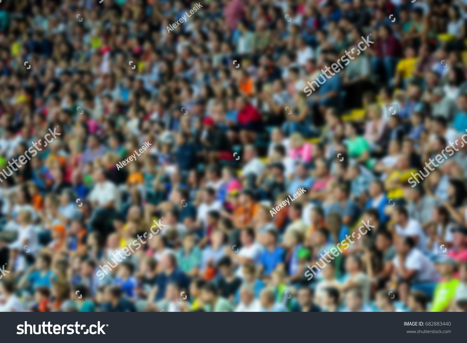 Football Crowd Background