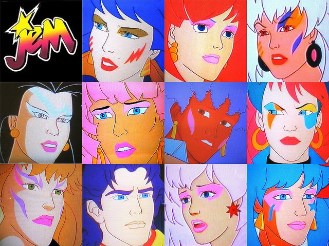 Jem and the Holograms Misfits Rio Wallpaper by glossy mirrorplanet