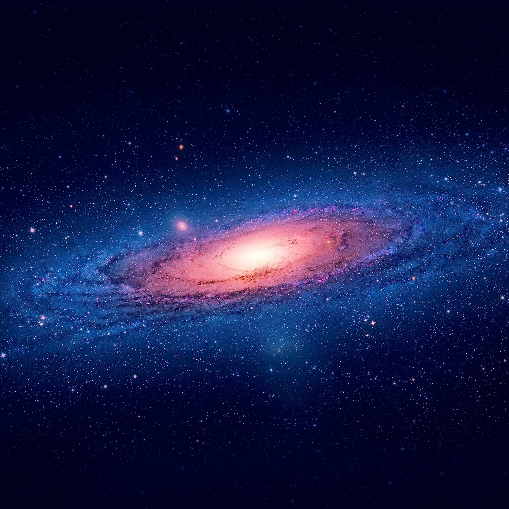 Andromeda Galaxy Os X Lion Beautiful Retina iPad Wallpaper