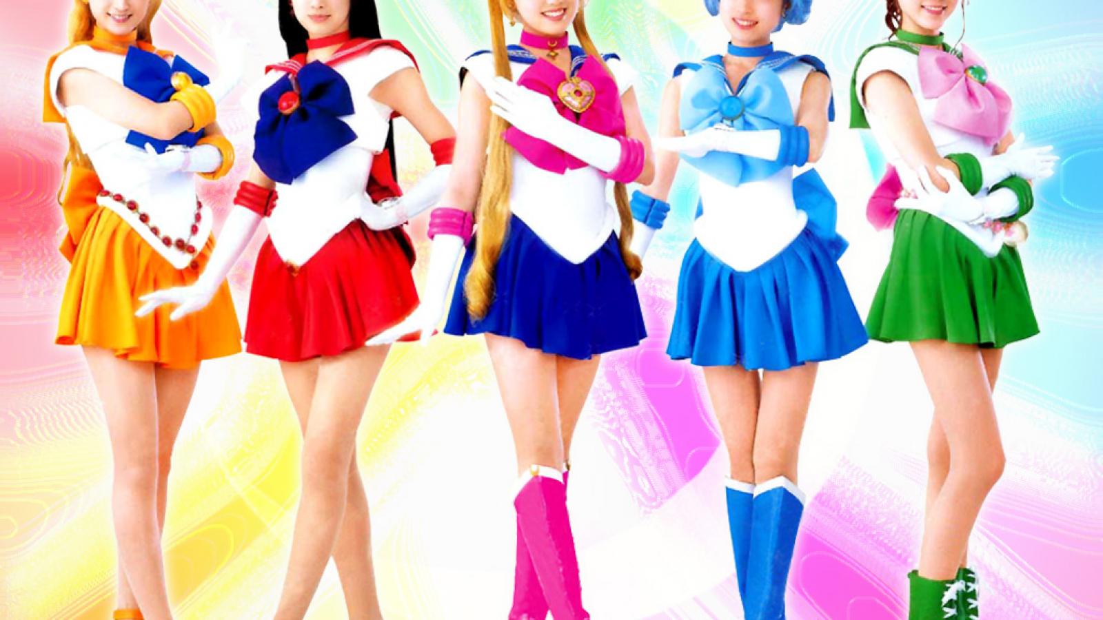 Women Cosplay Sailor Moon Live Action HD Wallpaper Anime Manga