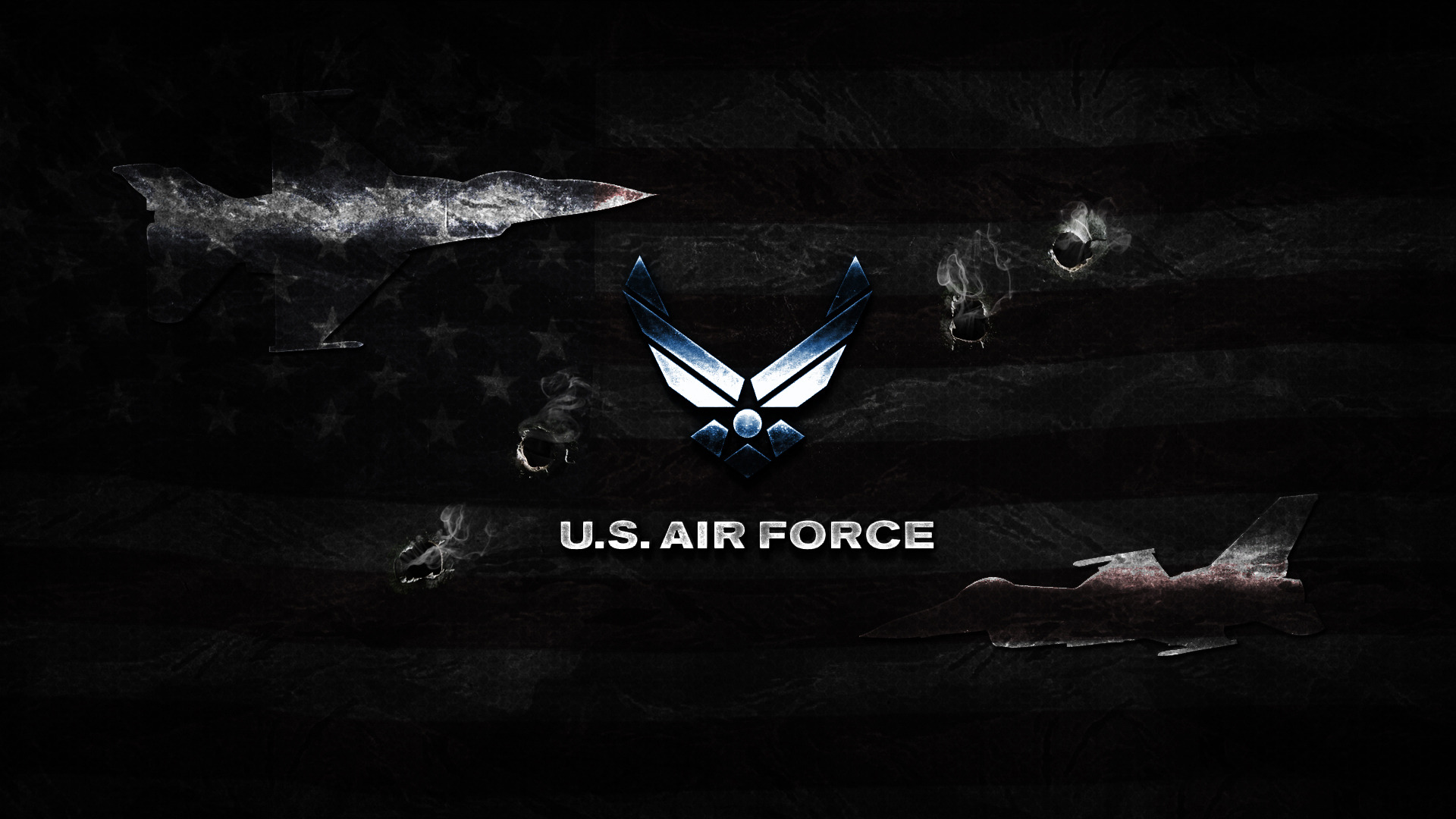Air Force logo wallpaper 19266 1920x1080
