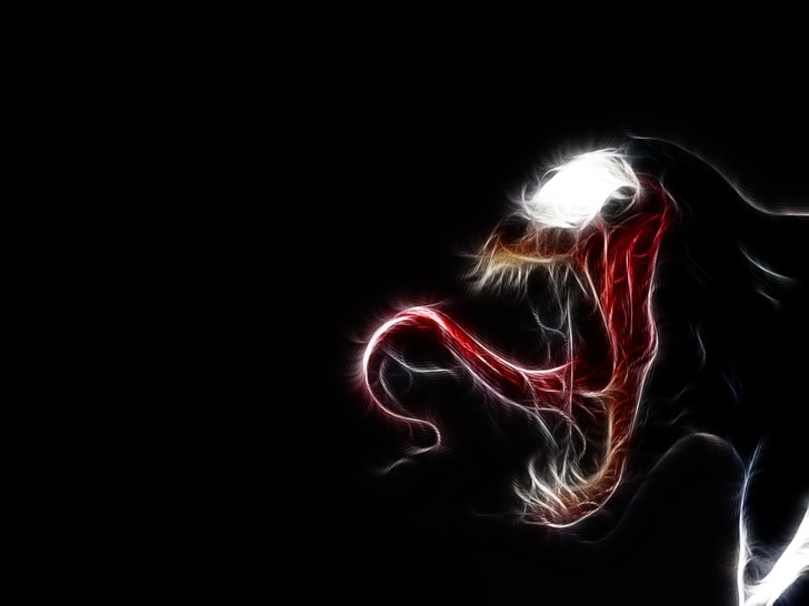 Venom Scream Black Marvel White HD Wallpaper Car
