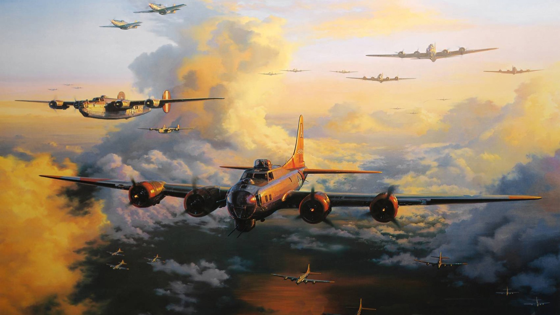 Aircraft Military Bomber World War Ii Wallpaper Allwallpaper In