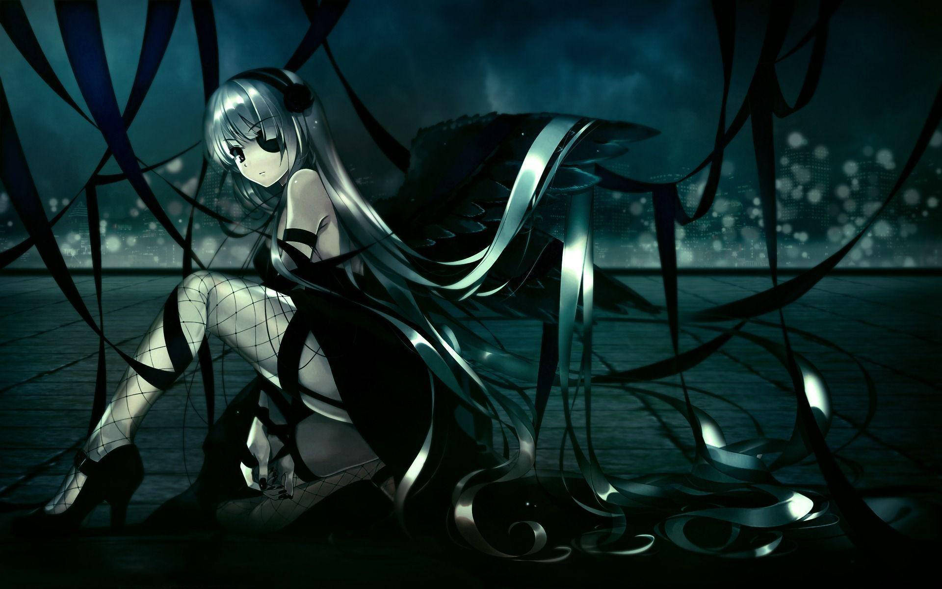 Black Anime Wallpaper