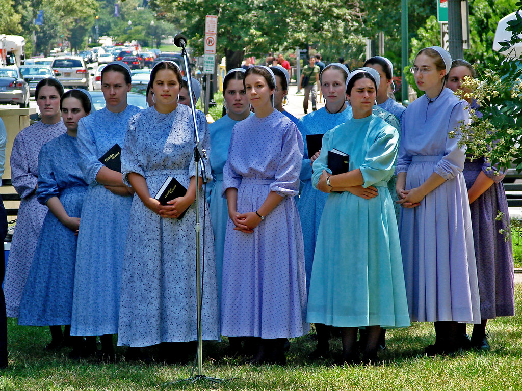 Mennonite Women In Dupont Circle Singing I