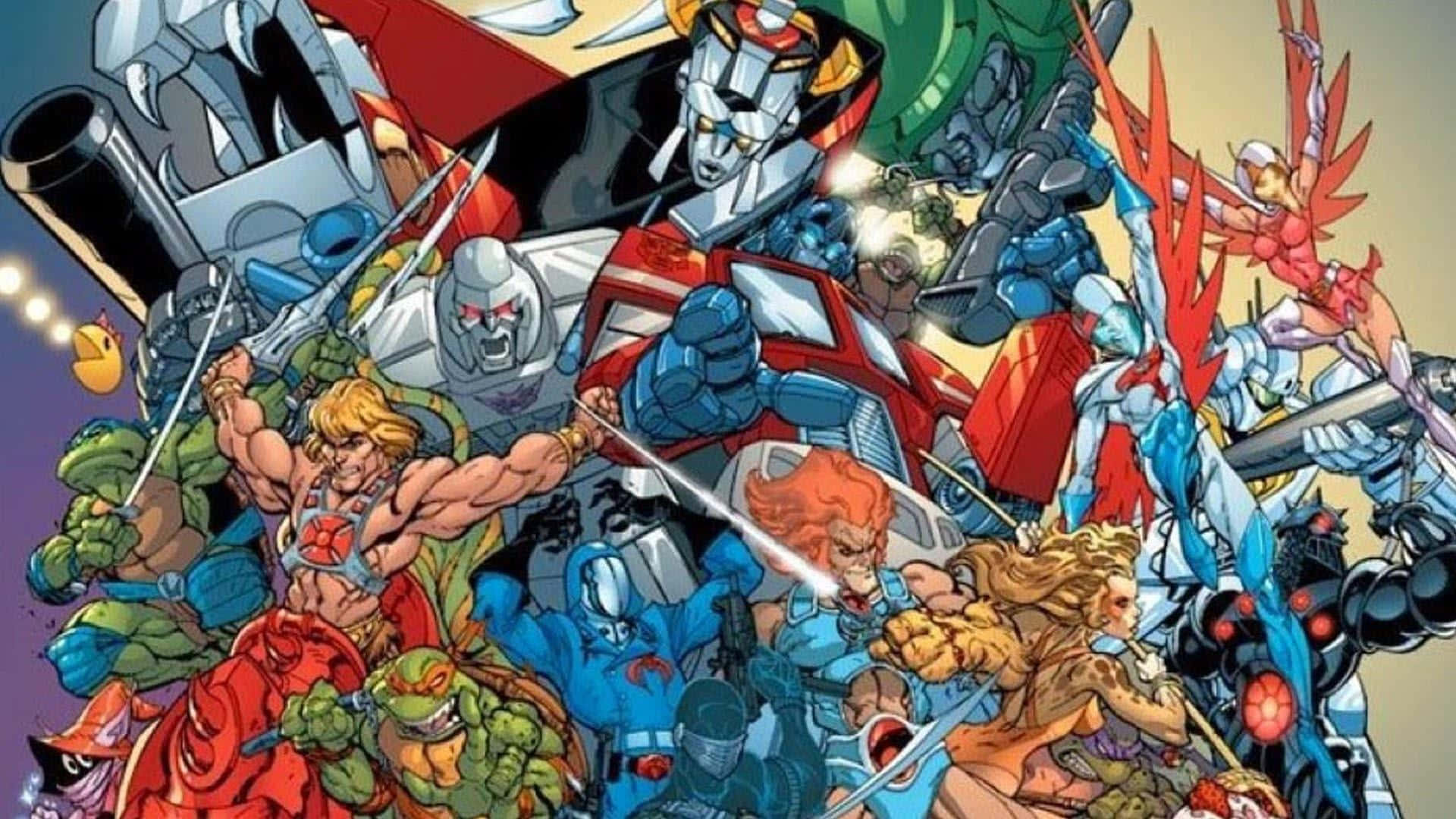 Cartoon Collage By Wallpaper