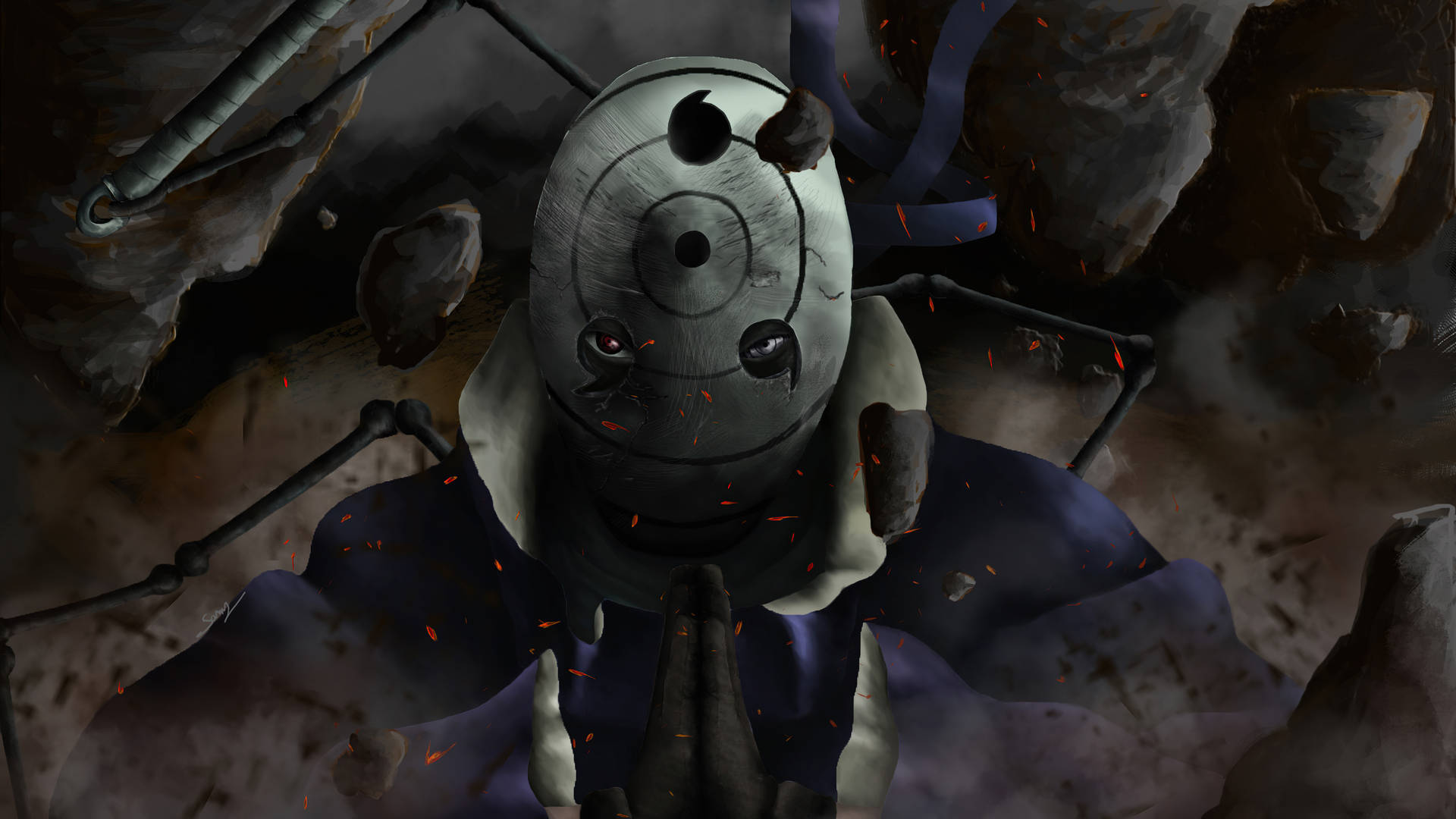 Obito Uchiha 4k Wallpaper