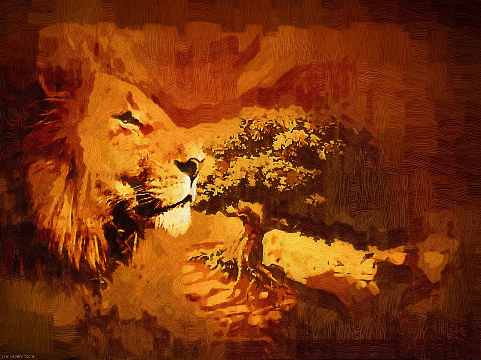 Paint Lion Pixels Wallpaper Tagged Art Lions
