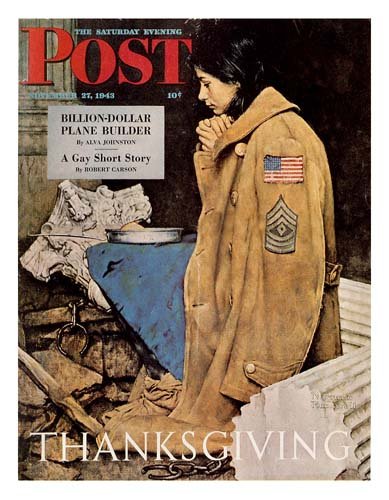 Norman Rockwell Thanksgiving Wallpaper The Saturday Evening Post