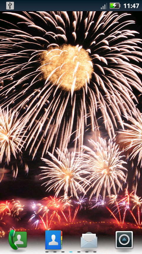 Fireworks Live Wallpaper For Your Android Phone