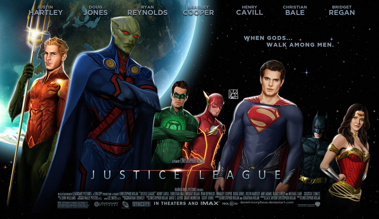 Justice League Movie Poster by daniel morpheus on