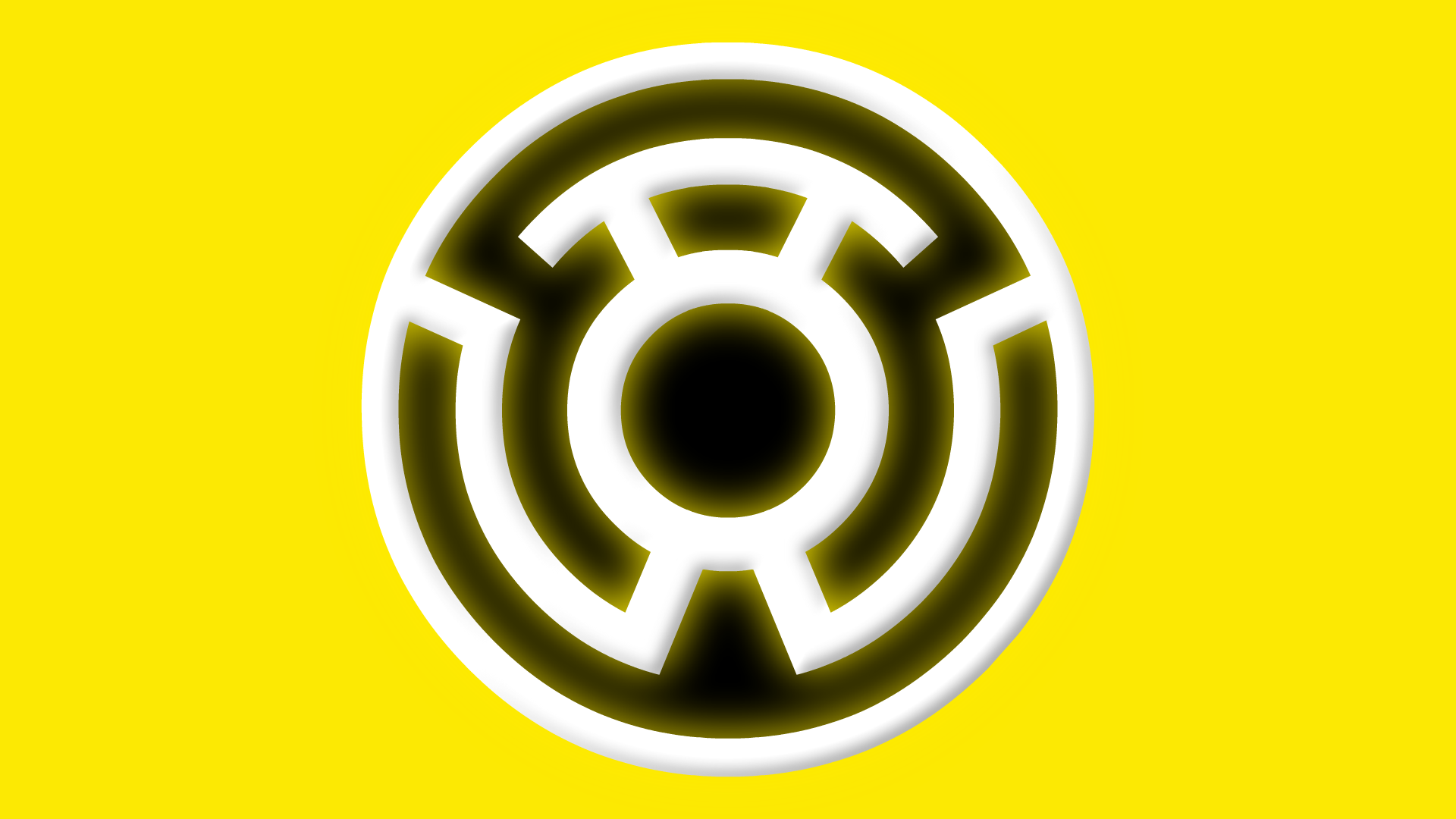 Yellow Lantern Symbol By Yurtigo