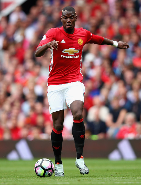 Paul Pogba Photos Manchester United V