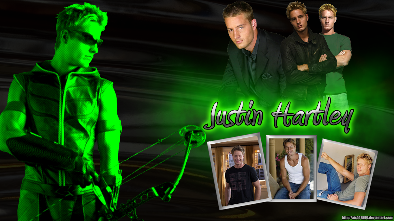Oliver Queen Green Arrow Justin Hartley Wallpaper