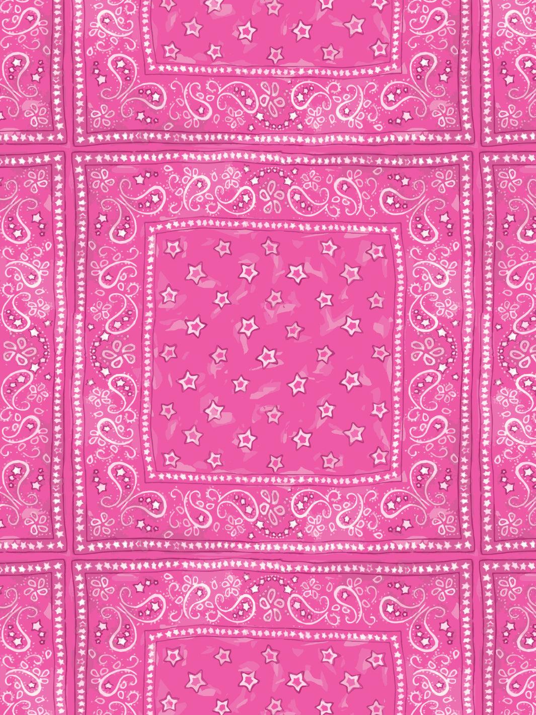 Barbie Bandana Check Wallpaper By Pink