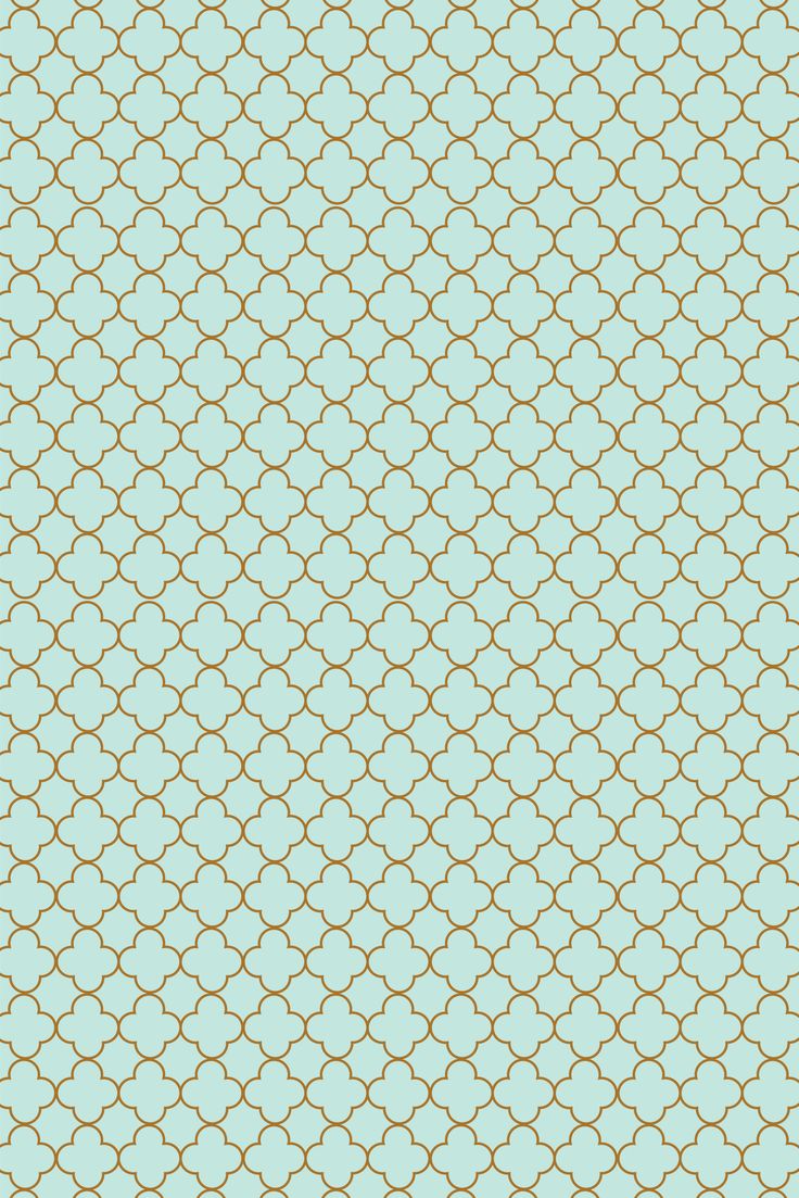 Mint And Gold Pattern Phone Wallpaper Diy
