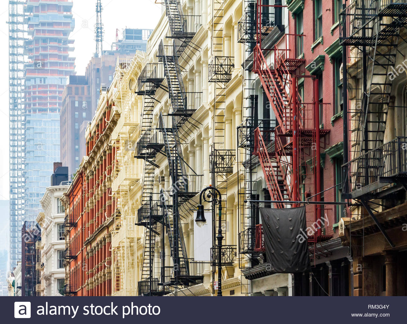 Free download Old historic buildings along Greene Street in SoHo ...